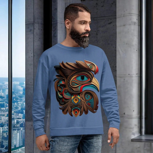 Totem Haida-Tlingit Unisex Sweatshirt